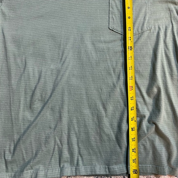 BILLABONG SEA GREEN MEN MEDIUM POLO POCKET SHIRT NWOT EUC - Picture 5 of 7